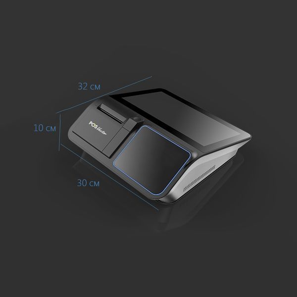 Бюджетний сенсорний ПОС термінал POS Vector Harper 11.6" 2-в-1 на Windows із вбудованим принтером чеків TD-8470501000-8-128 фото