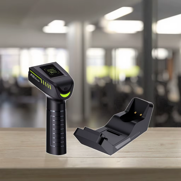 Бездротовий USB сканер штрих-кодів 2D/1D. Зчитувач штрих-кодів з базою для підзарядки MC-3303L-G+base фото