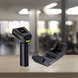 Бездротовий USB сканер штрих-кодів 2D/1D. Зчитувач штрих-кодів з базою для підзарядки MC-3303L-G+base фото 6