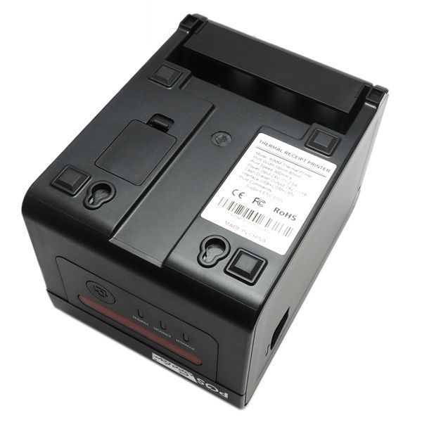 Кухонний принтер чеків чекодрук POS Vector на 80/58 мм для бездротового друку (USB, LAN, Wi-Fi) PS-H801UCLW фото