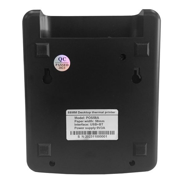 Принтер чеків чекодрук POS Vector 58 мм (USB, Bluetooth). Термопринтер для мобільного друку з планшета POS-58A фото