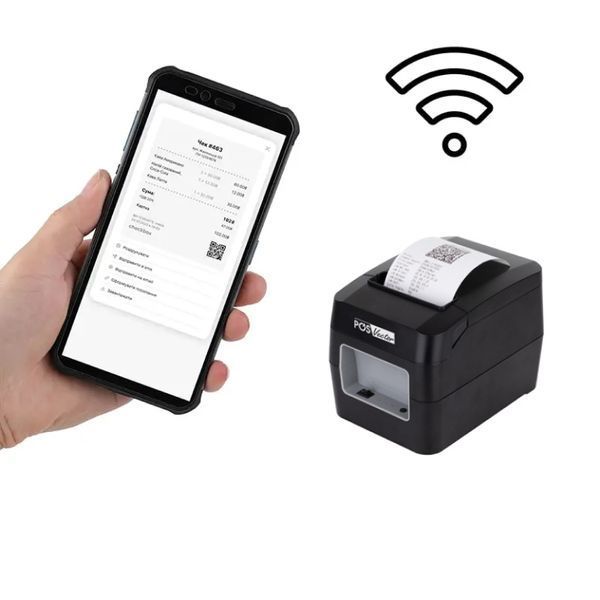Принтер чеків чекодрук з автообрізачем POS Vector E803ALL на 80 мм (USB, LAN, Wi-Fi, Bluetooth) E803ALL фото