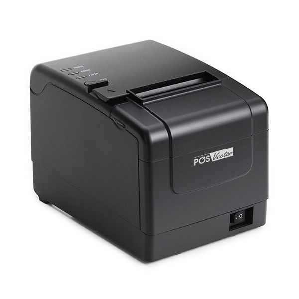 Принтер чеків чекодрук з автообрізачем POS Vector на 80 мм (USB+LAN) PS-H806 фото